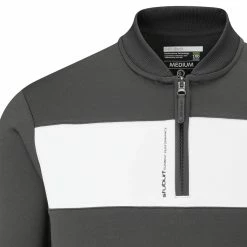 Stuburt Element Performance Sweater - Onyx -Golf Clothing Sales Shop element performance sweater onyx 3