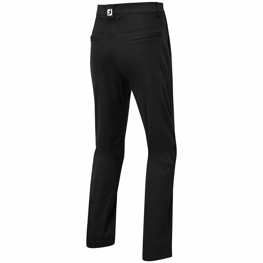 FootJoy FJ HydroKnit Waterproof Trousers - Black 4 FootJoy FJ HydroKnit Waterproof Trousers - Black - Image 2
