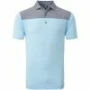 FootJoy End-On-End Block Polo Shirt - White/True Blue/Navy -Golf Clothing Sales Shop footjoy end on end block polo shirt whitetuebluenavy 1
