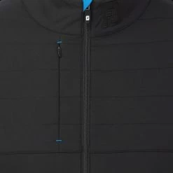 FootJoy FJ Hybrid Jacket - Black -Golf Clothing Sales Shop footjoy fj hybrid jacket black 5