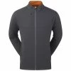 FootJoy FJ Hybrid Jacket - Charcoal -Golf Clothing Sales Shop footjoy fj hybrid jacket charcoal 1