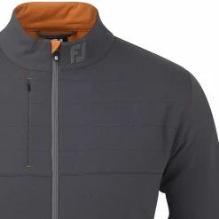 FootJoy FJ Hybrid Jacket - Charcoal -Golf Clothing Sales Shop footjoy fj hybrid jacket charcoal 3