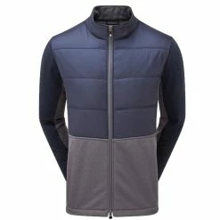 FootJoy FJ Hybrid Padded Jacket - Navy/Charcoal