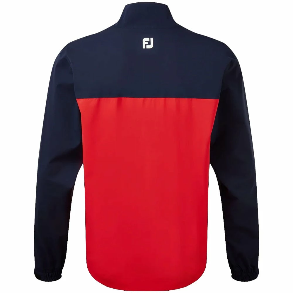 FootJoy HydroLite Waterproof Jacket - Navy/Red/White 4 FootJoy HydroLite Waterproof Jacket - Navy/Red/White - Image 2