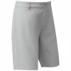 FootJoy Par Shorts - Grey -Golf Clothing Sales Shop footjoy par shorts grey 1