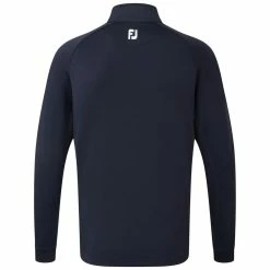 FootJoy Performance Chill-Out Pullover - Navy -Golf Clothing Sales Shop footjoy performance chill out pullover navy 1 1