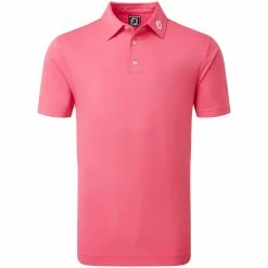 FootJoy Stretch Pique Solid Polo Shirt - Watermelon
