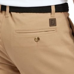 FootJoy Tapered Fit Chino Trousers - Tan -Golf Clothing Sales Shop footjoy tapered fit chino trousers tan 5