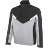 Galvin Green Abe Gore-Tex 1/2 Zip Waterproof Jacket - Sharkskin/Black -Golf Clothing Sales Shop galvin green abe 12 zip jacket sharkskinblack 1