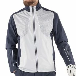 Galvin Green Albert Gore-Tex Waterproof Jacket - Navy/Cool Grey/White -Golf Clothing Sales Shop galvin green albert gore tex jacket navycool greywhite 3