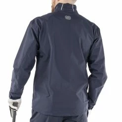 Galvin Green Albert Gore-Tex Waterproof Jacket - Navy/Cool Grey/White -Golf Clothing Sales Shop galvin green albert gore tex jacket navycool greywhite 4