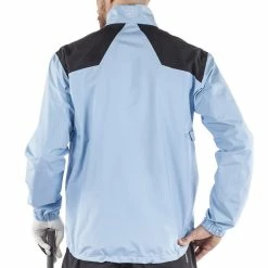Galvin Green Armstrong Gore-Tex Paclite Waterproof Jacket - Blue Bell/White/Black -Golf Clothing Sales Shop galvin green armstrong jacket gore tex paclite bluebellwhiteblack 4