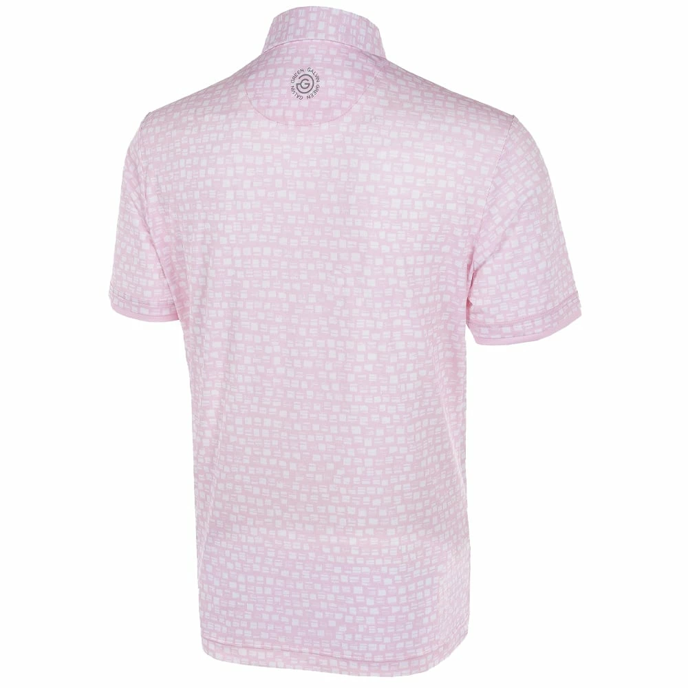Galvin Green Mack Veltil8+ Polo Shirt - Light Pink/White 4 Galvin Green Mack Veltil8+ Polo Shirt - Light Pink/White - Image 2