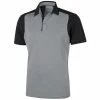 Galvin Green Massimo Ventil8+ Polo Shirt - Sharkskin/Black -Golf Clothing Sales Shop galvin green massimo ventil8 shirt sharkskinblack 1 1