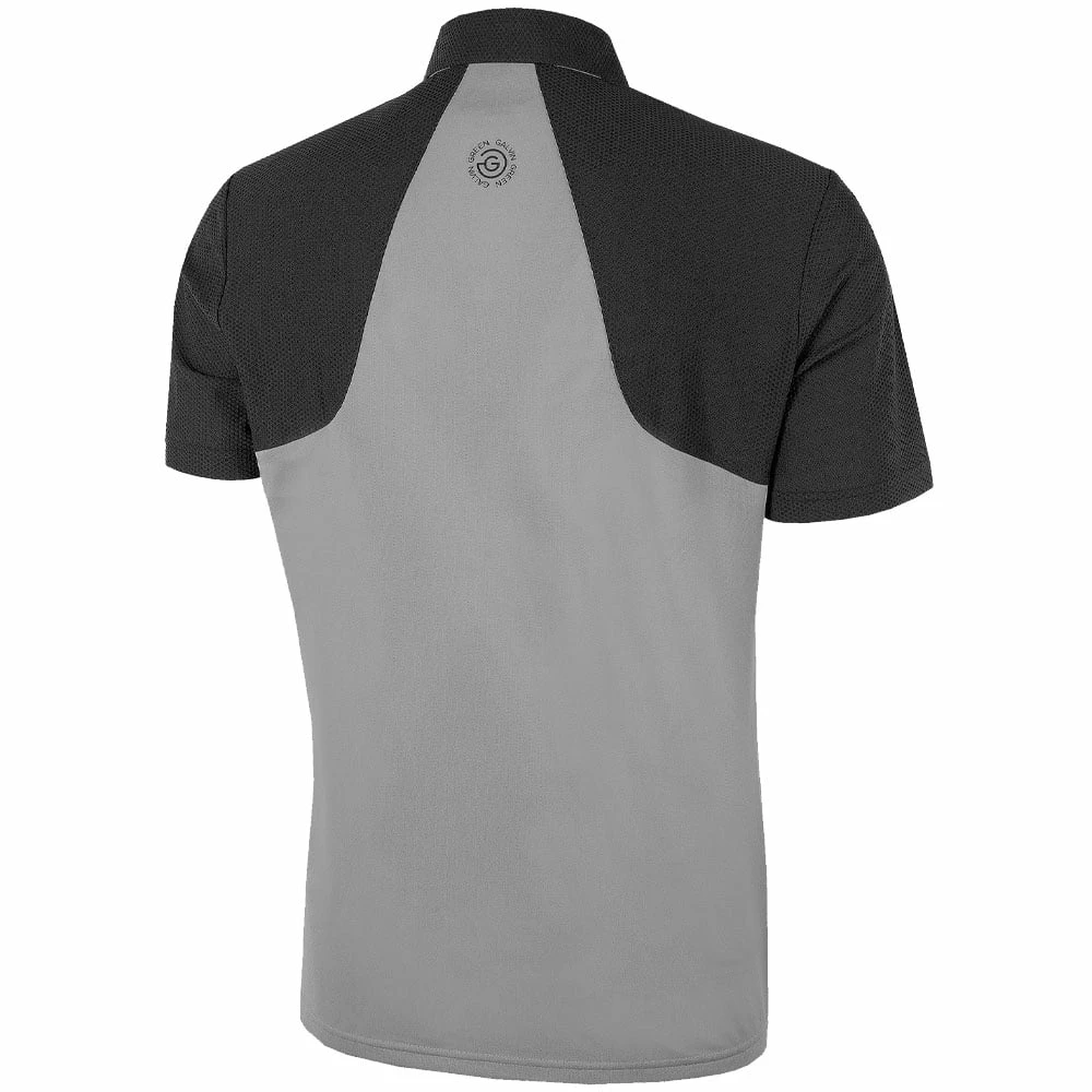Galvin Green Massimo Ventil8+ Polo Shirt - Sharkskin/Black 5 Galvin Green Massimo Ventil8+ Polo Shirt - Sharkskin/Black - Image 3