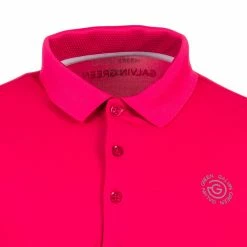 Galvin Green Max Tour Edition Polo Shirt - Pink -Golf Clothing Sales Shop galvin green max tour edition polo shirt pink 4