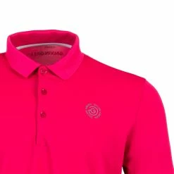 Galvin Green Max Tour Edition Polo Shirt - Pink -Golf Clothing Sales Shop galvin green max tour edition polo shirt pink 5