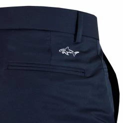 Greg Norman By ProQuip Flat Front 5-Pocket Trousers - Navy -Golf Clothing Sales Shop greg norman by proquip flat front 5 pocket trousers navy 3