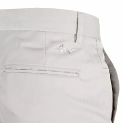Greg Norman By ProQuip Flat Front 5-Pocket Trousers - Sand -Golf Clothing Sales Shop greg norman by proquip flat front 5 pocket trousers sand 3