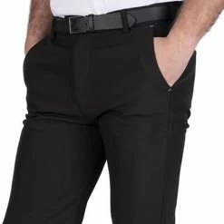 Island Green All Weather Trousers - Black -Golf Clothing Sales Shop island green all weather trousers black 3 1