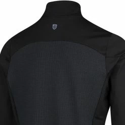 Island Green Geometric Print Top Layer - Black -Golf Clothing Sales Shop island green geometric print top layer black 4