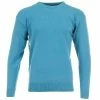 ProQuip Lambswool Water Repellent Crew Neck Golf Sweater - Aqua -Golf Clothing Sales Shop lambswool water repellant crew neck aqua 1