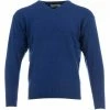 ProQuip Lambswool Water Repellent V Neck Golf Sweater - Persian Blue -Golf Clothing Sales Shop lmbswool repellant v neck persian blue 2 1