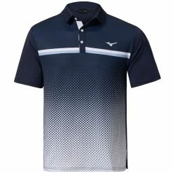 Mizuno Quick Dry Elite Gradient Polo Shirt - Deep Navy
