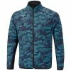 Mizuno Winter Stretch Full Zip Jacket - Ocean Blue -Golf Clothing Sales Shop mizuno winter stretch full zip jacket ocean blue 2