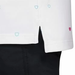 Nike Dri-FIT Player Printed Polo Shirt - White/Brushed Silver -Golf Clothing Sales Shop nike dri fit player printed polo white brushed silver 4