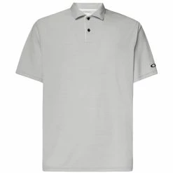 Oakley Aero Hydrolix Polo Shirt - Stone Grey Heather -Golf Clothing Sales Shop oakley aero hydrolix polo shirt stone grey heather 1