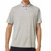Oakley Aero Hydrolix Polo Shirt - Stone Grey Heather -Golf Clothing Sales Shop oakley aero hydrolix polo shirt stone grey heather 3