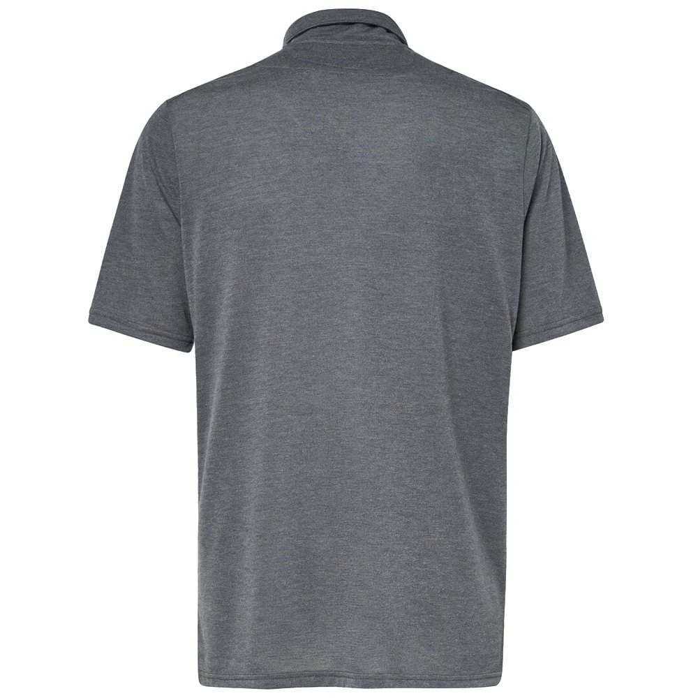 Oakley Azalea Stripe Polo Shirt - Blackout Heather 6 Oakley Azalea Stripe Polo Shirt - Blackout Heather - Image 4