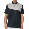 Oakley Divisional Colour Block Polo Shirt - Blackout -Golf Clothing Sales Shop oakley divisonal colour block polo shirt blackout 3