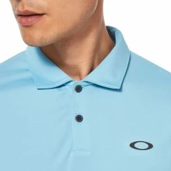 Oakley Icon TN Protect RC Polo Shirt - Aviator Blue -Golf Clothing Sales Shop oakley icon tn protect rc polo shirt aviator blue 5
