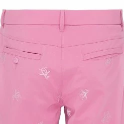 Original Penguin All-Over Pete Embroidery Shorts - Rose Bouquet -Golf Clothing Sales Shop original penguin all over pete embroidery shorts rose bouguet 4