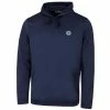 Original Penguin Performance Hoodie - Black Iris -Golf Clothing Sales Shop original penguin performance hoodie black iris 1