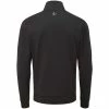 Oscar Jacobson Hawkes 1/4 Zip Pullover - Black -Golf Clothing Sales Shop oscar jacobson hawkes 14 zip pullover black 2