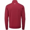 Oscar Jacobson Hawkes 1/4 Zip Pullover - Dark Red 2 Oscar Jacobson Hawkes 1/4 Zip Pullover - Dark Red -Golf Clothing Sales Shop oscar jacobson hawkes 14 zip pullover dark red 2