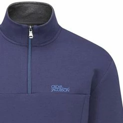 Oscar Jacobson Hawkes Tour II Midlayer - Navy -Golf Clothing Sales Shop oscar jacobson hawkes tour ii midlayer navy 5
