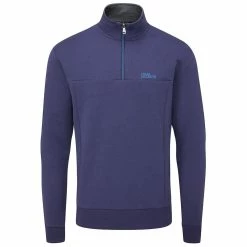 Oscar Jacobson Hawkes Tour Pullover - Navy