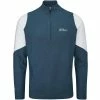 Oscar Jacobson Lodstock Tour 1/2 Zip Pullover - Teal/White 1 Oscar Jacobson Lodstock Tour 1/2 Zip Pullover - Teal/White -Golf Clothing Sales Shop oscar jacobson lodstock tour 14 zip pullover tealwhite 1