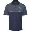 Oscar Jacobson Whitby Polo Shirt - Navy Marl -Golf Clothing Sales Shop oscar jacobson whitby polo shirt navy marl 1