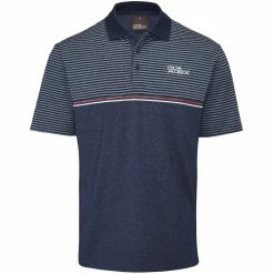 Oscar Jacobson Whitby Polo Shirt - Navy Marl