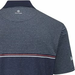 Oscar Jacobson Whitby Polo Shirt - Navy Marl 10 Oscar Jacobson Whitby Polo Shirt - Navy Marl -Golf Clothing Sales Shop oscar jacobson whitby polo shirt navy marl 4