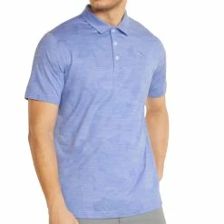 Puma Cloudspun Leaflet Polo Shirt - Lavender Pop Heather -Golf Clothing Sales Shop puma cloudspun leaflet polo shirt lavendar pop heather 3