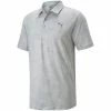 Puma Cloudspun Leaflet Polo Shirt - Quiet Shade Heather