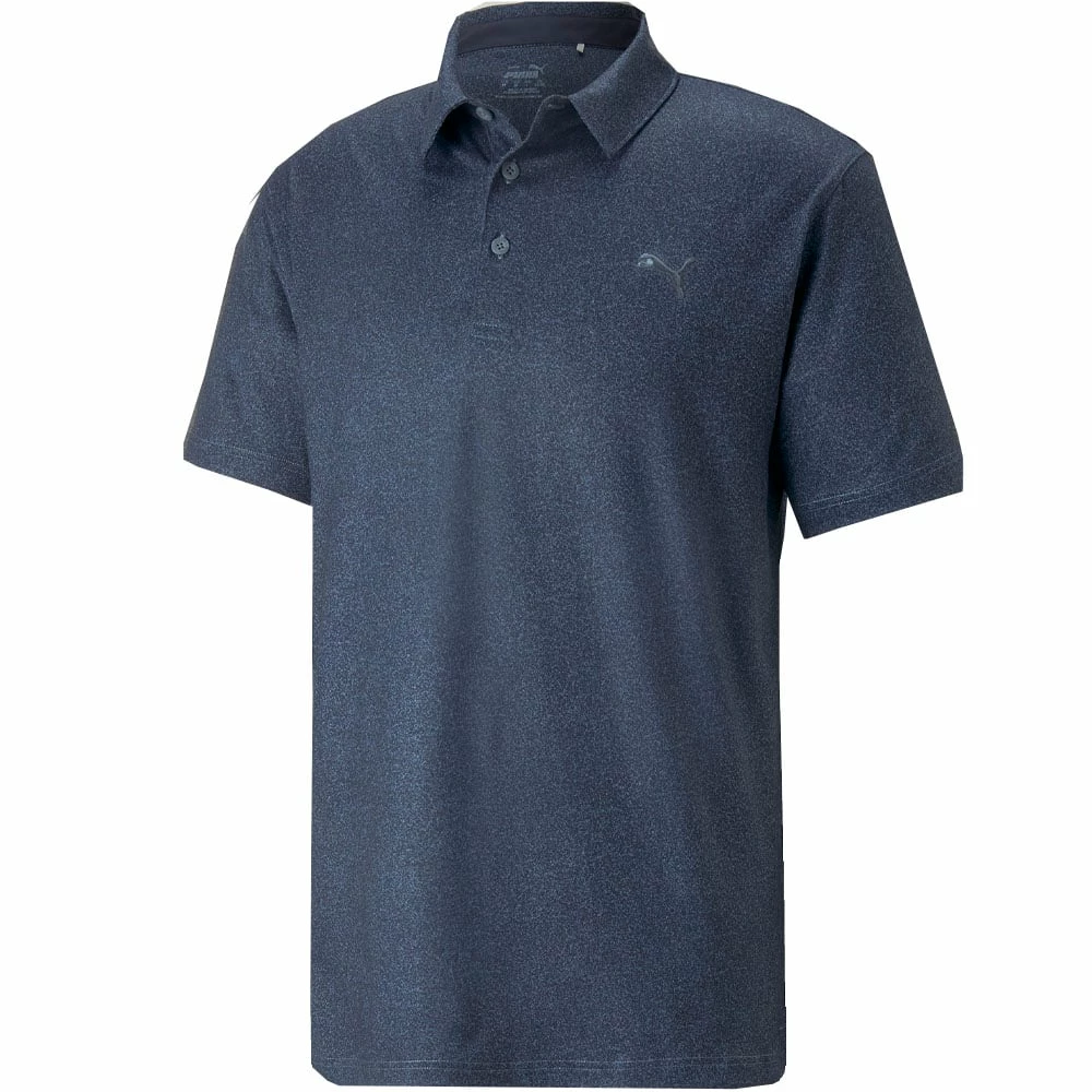 Puma Cloudspun Primary Polo Shirt - Evening Sky 3 Puma Cloudspun Primary Polo Shirt - Evening Sky