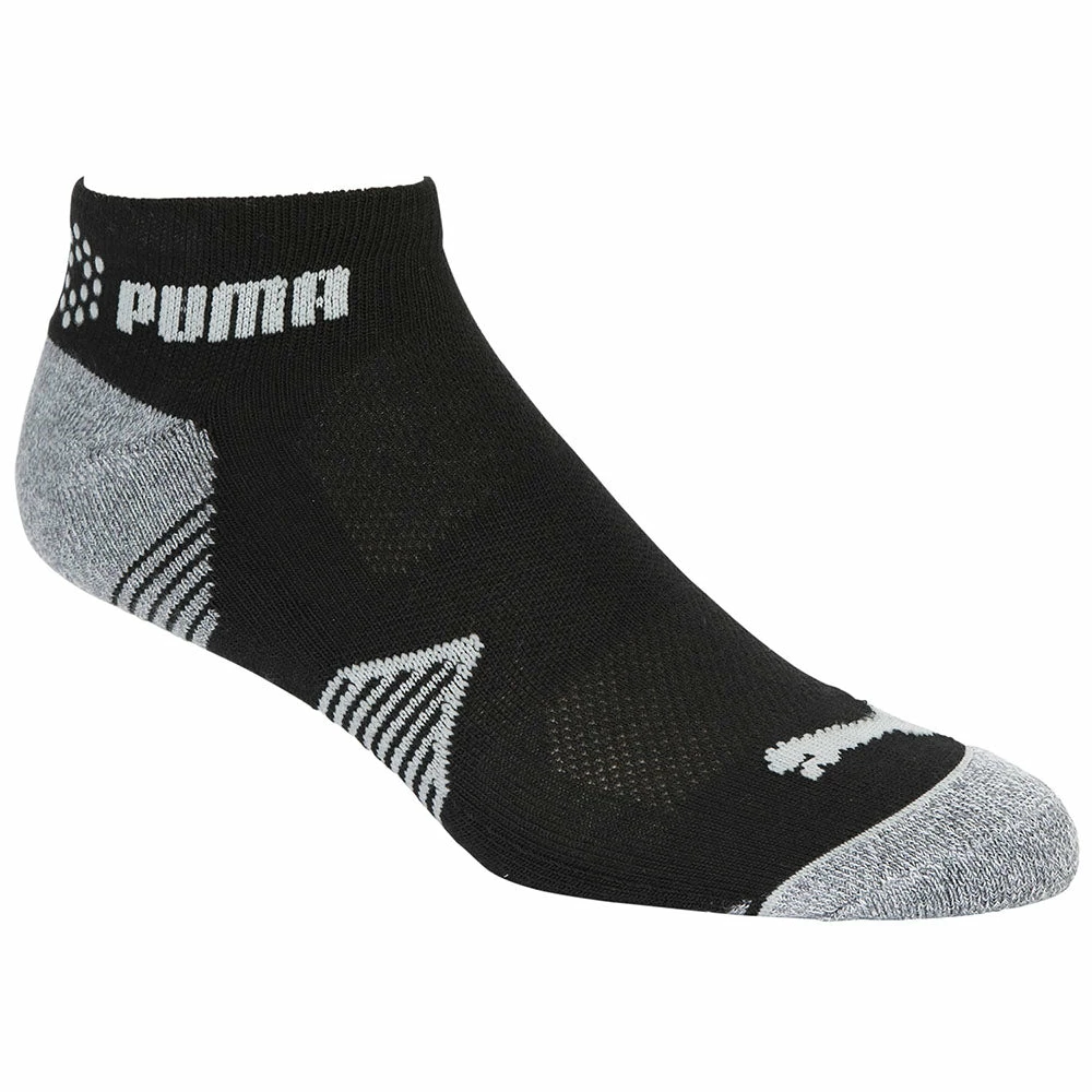 Puma Essential 1/4 Cut Socks (3 Pack) - Black 3 Puma Essential 1/4 Cut Socks (3 Pack) - Black