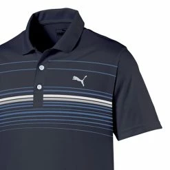 Puma MATTR Canyon Polo Shirt - Navy Blazer/Chalk Pink -Golf Clothing Sales Shop puma mattr canyon polo shirt navy blazerchalk pink 4